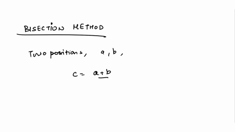 write-matlab-function-named-bisection-that-computes-real-root-for-anl-moi-linear-equation-of-the-form-fr-0-within-numerical-tolerance-where-f-is-continuous-in-the-interval-la-b-your-matlab-f-38867