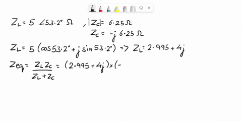 calculate-the-equivalent-impedance-of-a-circuit-where-a-coil-of-5-angle-532-degrees-ohms-is-connected-in-parallel-with-a-capacitive-reactance-of-625-ohms-64012