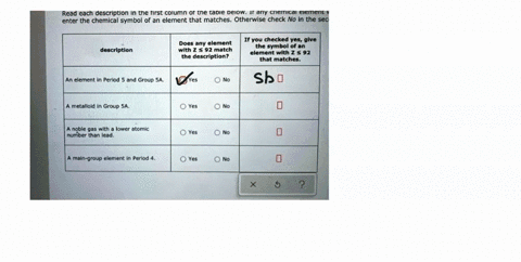 read-each-description-in-tne-tirst-column-or-tne-tadie-deiow-any-cnemica-eiemeng-enter-the-chemical-symbol-of-an-element-that-matches-otherwise-check-no-in-the-sec-if-you-checked-yes-give-th-41947