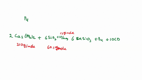 phosphorus-p4-can-be-prepared-from-calcium-phosphate-by-the-reaction-3410-g-1695-g-660-g-2ca3po-6si01-1oc-6casio-p4-10co-310-mol-mc-120-mol-the-molar-mass-for-each-reactant-is-shown-below-th-88002