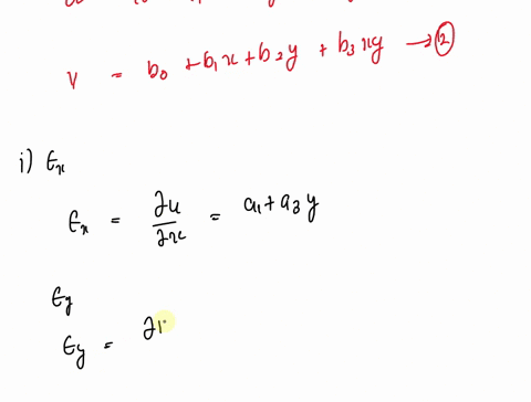 problem-21-a-plate-is-secured-from-any-displacement-along-sides-ab-and-bc-a-loading-is-applied-along-ad-and-cd-such-that-point-d-displaces-i-to-the-right-and-1-upward-on-the-basis-that-the-d-30696
