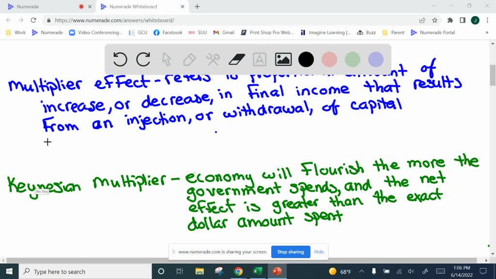 SOLVED What is a multiplier? How does the multiplier effect occur