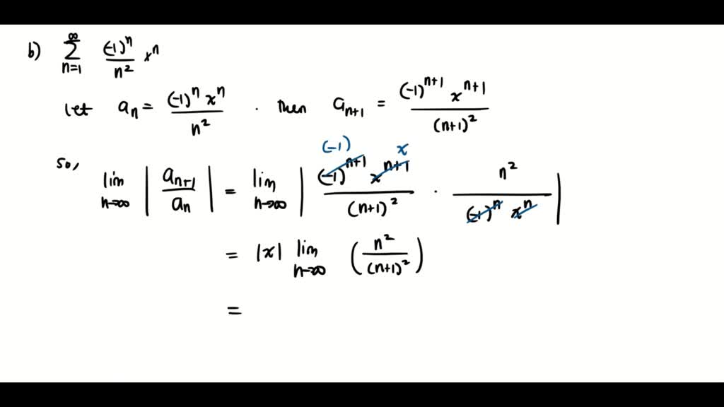 SOLVED: 16. For the power series E(x-3