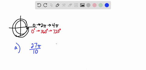 answer-the-following-271-a-find-an-angle-between-0-and-21-that-is-coterminal-with-10-b-find-an-angle-between-and-360-that-is-coterminal-with-915-give-exact-values-for-your-answers-radians-jc-83746