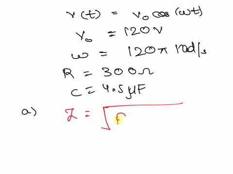 a-resistor-and-capacitor-are-connected-in-series-across-an-ac-generator-the-voltage-of-the-generator-is-given-by-vt-vo-coswt-where-vo-120-v-w-120t-rad-s-r-3000-and-c-45pf-a-what-is-the-magni-96368
