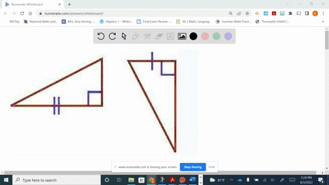 determine-whether-the-pair-of-triangles-is-congruent-if-yes-include-the-theorem-or-postulate-that-appliesquestion-6-optionsyes-the-triangles-are-congruent-by-hypotenuse-angle-congruenceyes-t-90893