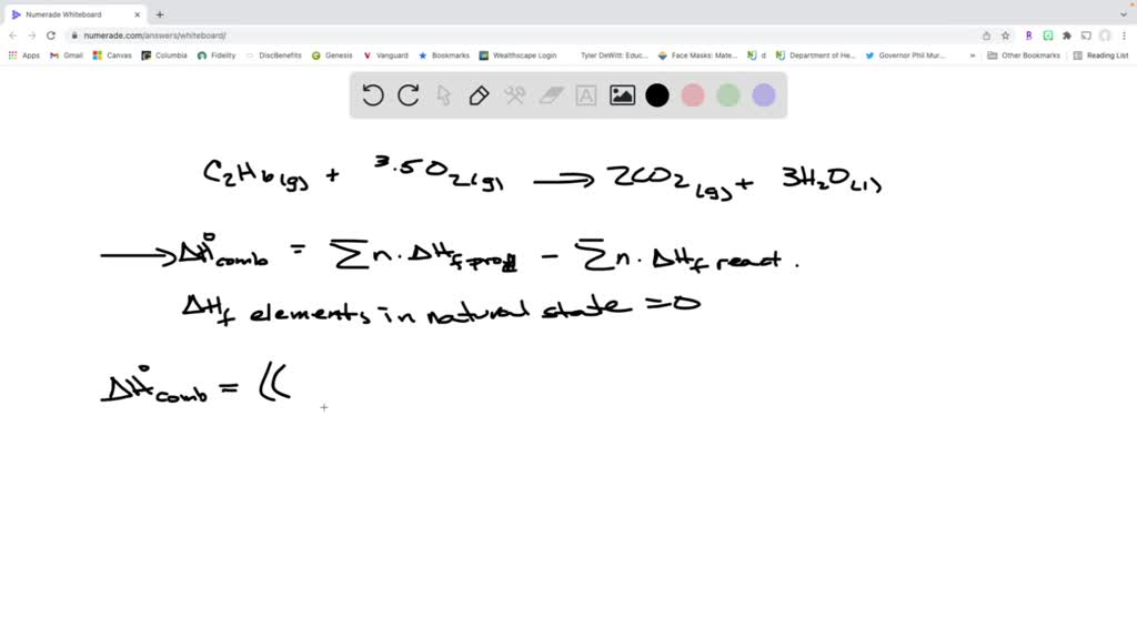 SOLVED Using the standard enthalpy of formation values, calculate the