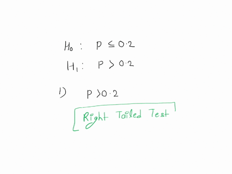 the-test-statistic-of-z236-is-obtained-when-testing-the-claim-that-p02-a-identify-the-hypothesis-test-as-being-two-tailed-left-tailed-or-right-tailed-b-find-the-p-value-c-using-a-significanc-40978