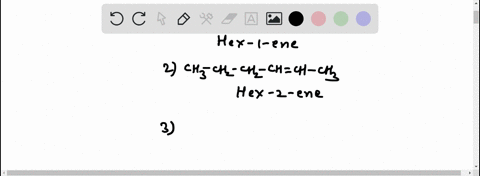 1-draw-a-isomer-of-c6h12-hexene-compound-without-branches-2-draw-all-the-structural-isomers-and-geometric-isomers-of-c5h10-that-are-not-cyclic-51744