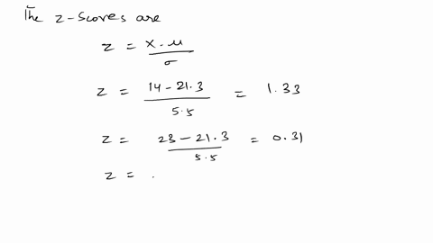 a-standardized-exams-scores-are-normally-distributed-in-a-recent-year-the-mean-test-score-was-213-and-the-standard-deviation-was-55-the-test-scores-of-four-students-selected-at-random-are-14-28838