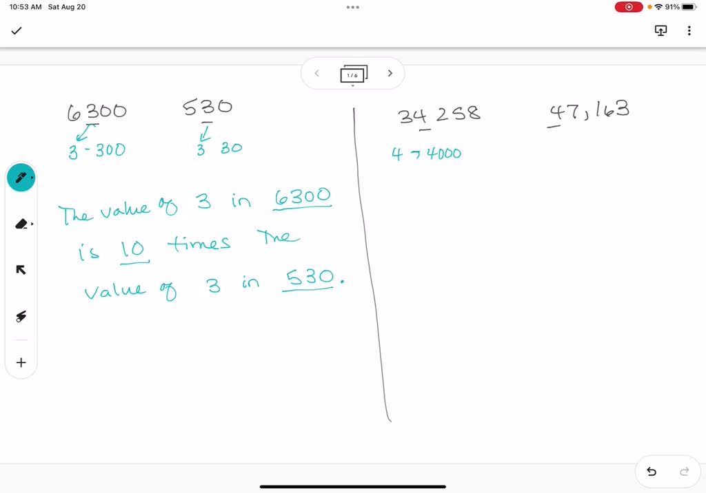 SOLVED Compare the value of the underline digits of 2783 and 7283