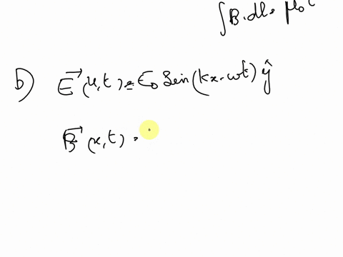 a-write-down-maxwells-equations-in-integral-form-b-an-electromagnetic-plane-wave-travelling-in-the-vacuum-is-given-by-extesinkx-ry-bxtbsinkx-2-1-show-that-this-plane-wave-solution-satisfies-35881