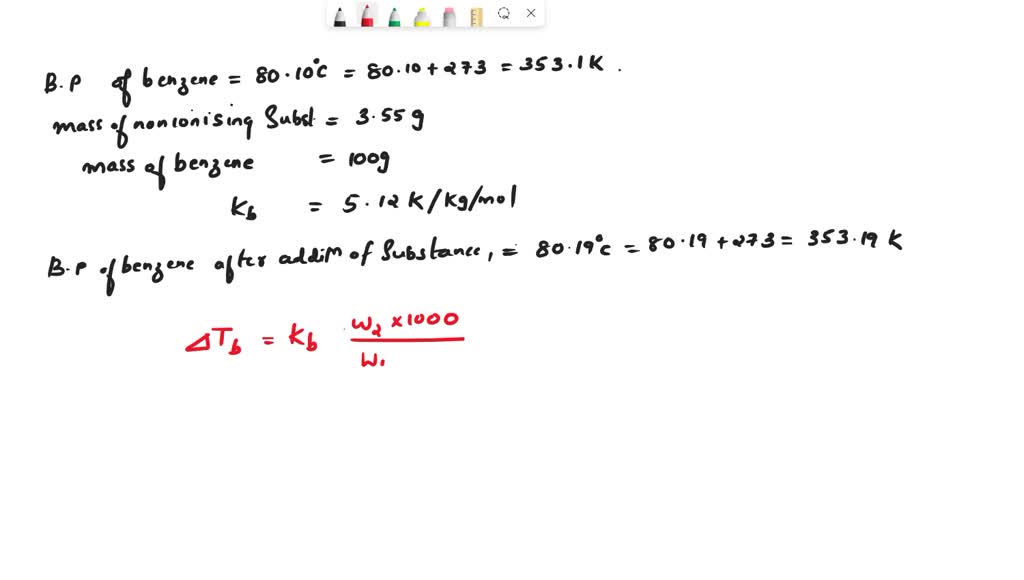 SOLVED: suatu sampel ( Mr =135) sebanyak 4,5 gram dilarutkan ke dalam ...