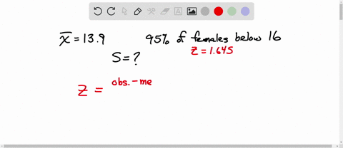suppose-that-the-hemoglobin-levels-among-healthy-females-are-normally-distributed-with-mean-of-139-research-shows-that-exactly-95-of-healthy-females-have-hemoglobin-level-below-16-what-is-th-44455