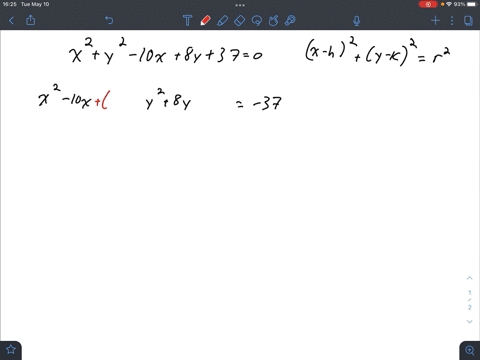 write-the-equation-of-the-circle-in-standard-form-then-identify-the-center-and-radius-of-the-circle-x2-y2-10x-8y-37-0-center-radius-35979