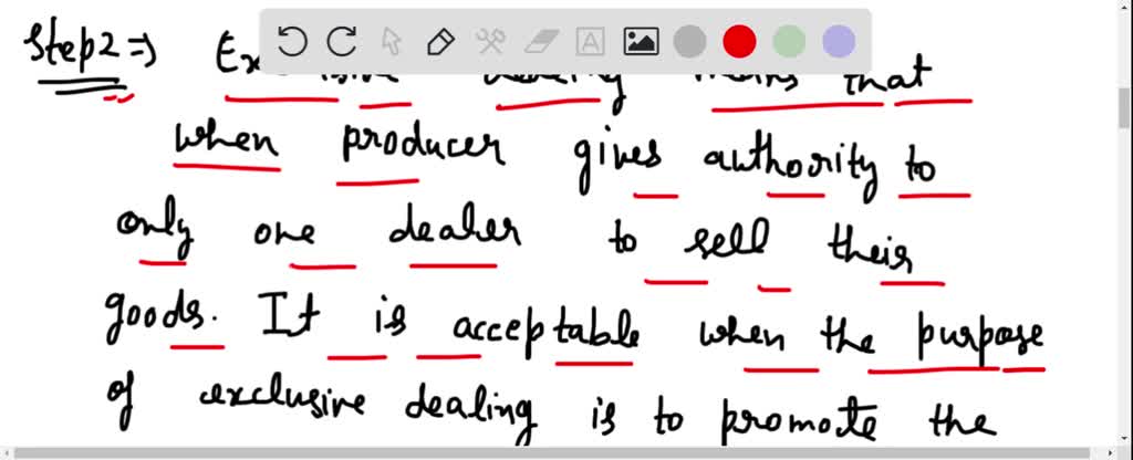 SOLVED What Is Exclusive Dealing How Might It Reduce Competition And solved-what-is-exclusive-dealing-how-might-it-reduce-competition-and