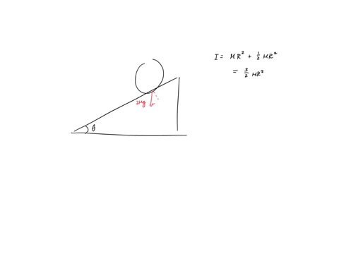 a-find-the-magnitude-and-direction-of-the-friction-force-acting-on-the-system-of-cylinder-and-hoop-your-answer-should-involve-no-quantities-other-than-m-r-g-and-it-may-or-may-not-involve-all-11456