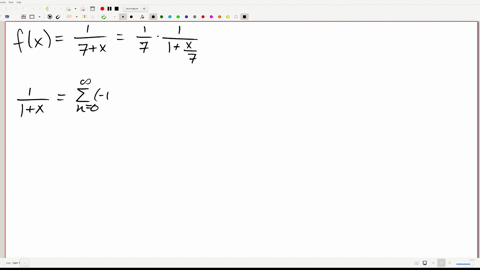 find-power-series-representation-for-the-function-give-your-power-series-representation-centered-at-x-0-fx-7-x-fx-n-determine-the-interval-of-convergence-enter-your-answer-using-interval-not-88186