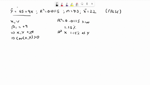 exercise-9-consider-the-following-simple-regression-model-y659x-n413-r2-0115-assume-x22-which-of-the-following-statements-is-false-the-covariance-between-x-and-y-is-positive_-the-variable-x-76767