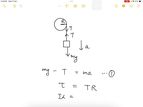 a-bucket-of-water-with-a-mass-of-20-mathrmkg-is-attached-to-a-rope-that-is-wound-around-a-cylinder-2-20372
