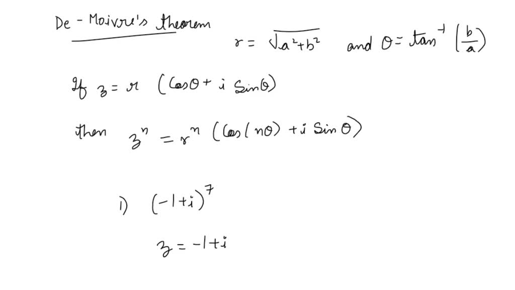 SOLVED: a) Compute the power in rectangular form by using binomial ...