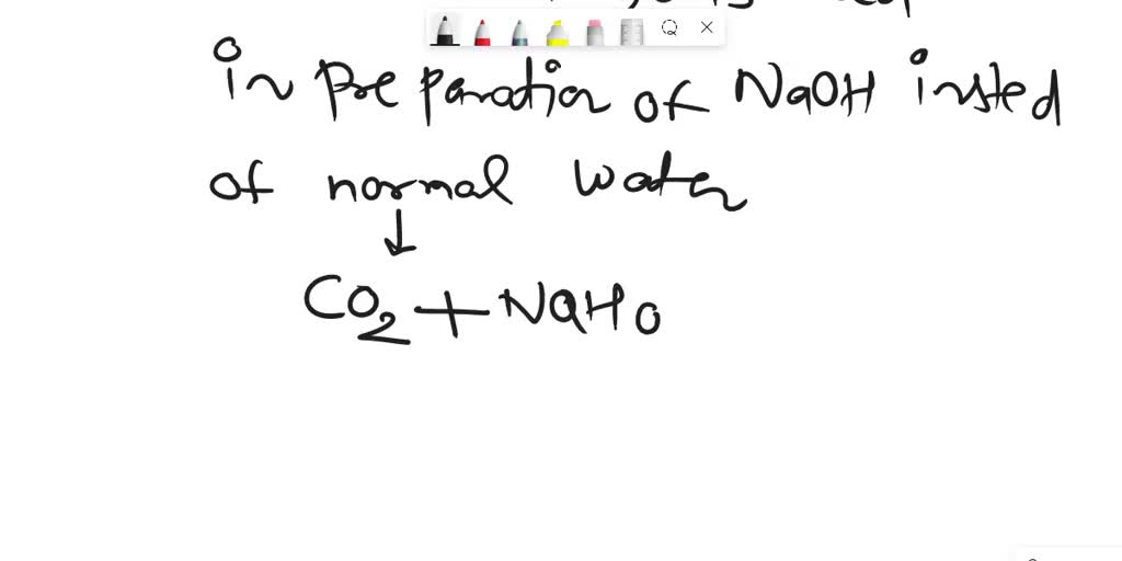 SOLVED why is boiled deionized water is used in the preparation of