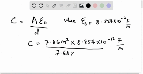 question-6-what-is-the-capacitance-of-an-empty-parallel-plate-capacitor-with-metal-plates-that-each-have-an-area-of-786-m2-separated-by-768-mm-submit-your-answer-in-nf-using-3-significant-fi-28231