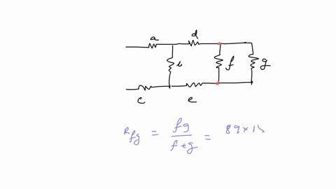 calculate-the-equivalent-resistance-of-this-circuit-between-the-2-terminals-use-the-values-a-97-b-83-c-60-d-68-e-89-f-89-and-g-18