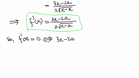 find-the-critical-points-of-f-assume-a-is-a-constant-fx-xvx-a-select-the-correct-choice-below-and-if-necessary-fill-in-the-answer-box-within-your-choice_-oa-for-all-values-of-a-the-critical-34624