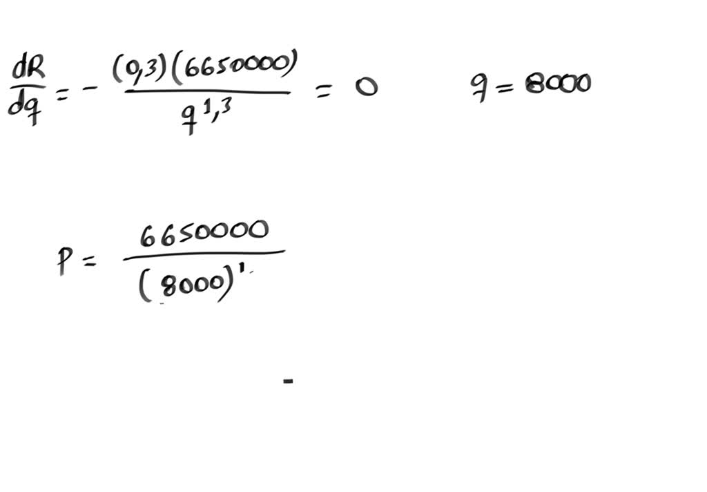 SOLVED In the 1930s a prominent economist devised the following demand