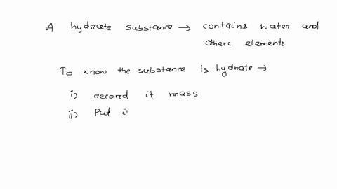 how-would-you-test-a-colorless-crystalline-compound-to-determine-if-it-was-a-hydrate-86814