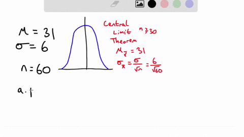 a-sample-of-size-60-will-be-drawn-from-a-population-with-mean-31-and-standard-deviation-6use-the-t-83-plusti-84-plus-calculator-part-1-of-2-afind-the-probability-that-x-will-be-between-30-an-58144