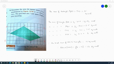 8-determine-the-area-in-square-units-quadrilateral-in-figure-1254-in-of-two-the-ways-the-grid-lines-are-1-unit-apart-different-your-reasoning-explain-figure-1254-determining-the-area-of-the-94075