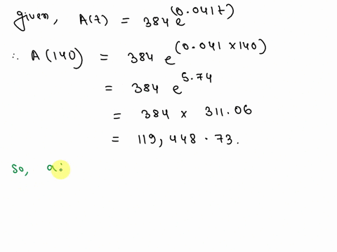 an-initial-sample-of-384-g-of-a-radioactive-substance-decays-according-to-the-function-at-384e-0041t-where-t-is-given-in-years-a-how-many-grams-of-the-substance-will-remain-after-140-years-r-37148
