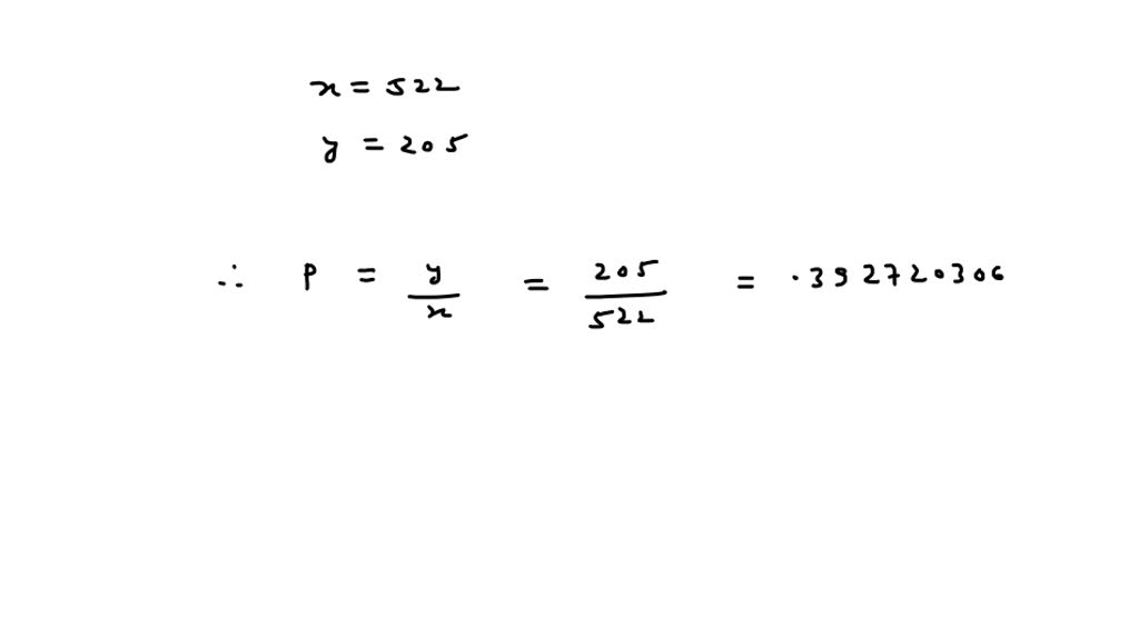 SOLVED 15. In 1923, Babe Ruth had 522 at bats with 205 hits. Assuming