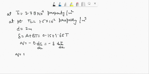 23-1-molecular-transport-of-a-property-with-a-variable-diffusivity-a-property-is-being-transported-through-a-fluid-at-steady-state-through-a-constant-cross-sectional-area-at-point-1-the-conc-92007