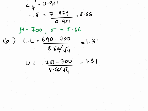 problem-3-exercise-660-35-points-the-following-x-and-s-charts-based-on-n-4-have-shown-statistical-control-x-chart-s-chart-ucl-710-center-line700-lcl-690-ucl-1808-center-line7979-lcl-0-a-esti-57803