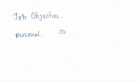 what-is-the-purpose-of-a-job-objective-68208