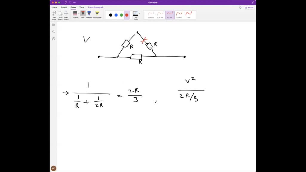 SOLVED A system is consists of three equal resistors connected in