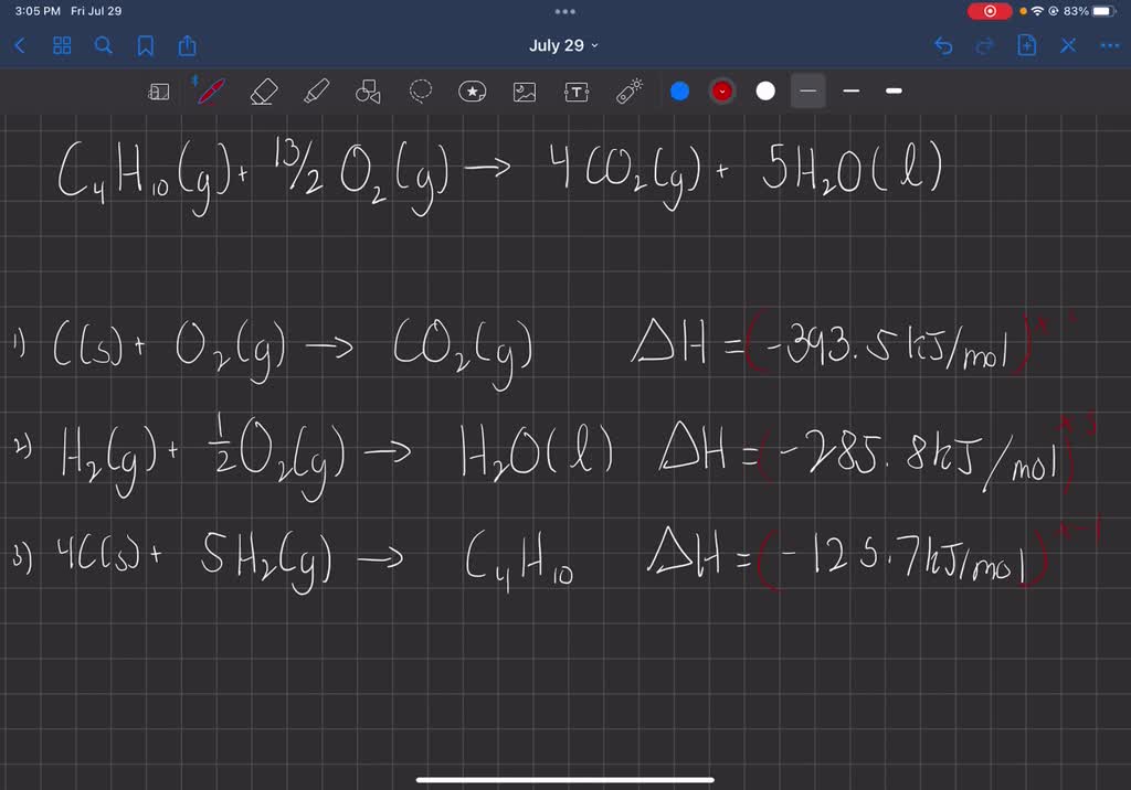 SOLVED Given the values of So given below in J/mol K and the values of