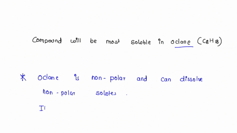which-of-the-following-compounds-will-be-most-soluble-in-octane-c8h18-benzene-acetic-acid-ethanol-or-water-46706