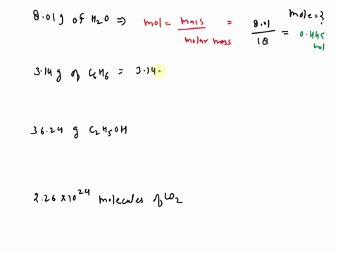 0060-points-previous-answers-14-submissions-used-calculate-the-number-of-moles-of-molecules-in-the-following-samples_-a-801-g-hzo-445-mole-b-314-g-benzene-cshs-0402-mole-c-3624-ethyl-alcohol-24585