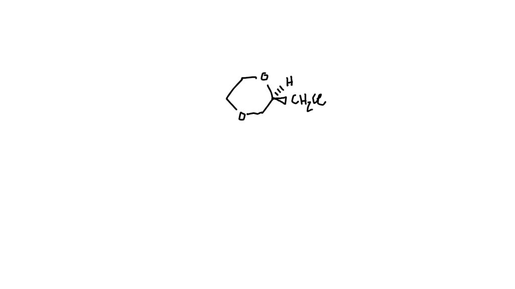 Solved Draw Structural Formula Of The Configuration Of The Compound Shown Below Use The Wedge 8985