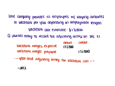 little-company-provides-its-employees-with-varying-amounts-of-vacation-per-year-depending-on-the-length-of-employment-the-estimated-amount-of-the-current-years-vacation-cost-is-172800-the-jo-50725