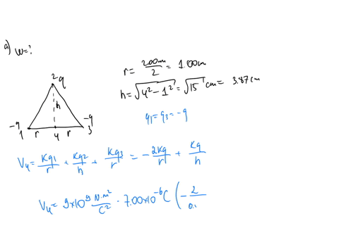 3-the-three-charged-particles-in-the-figure-are-at-the-vertices-of-an-isosceles-triangle-and-q700-c-a-calculate-the-work-necessary-to-bring-a-fourth-charge-q-from-infinity-to-a-point-in-the-middle-of-