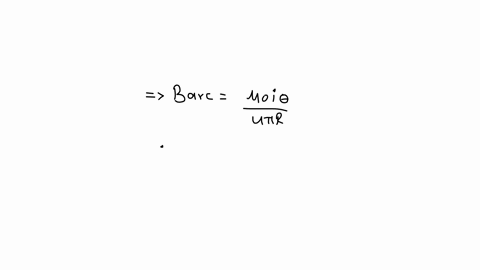 22-a-current-i-flows-through-a-closed-loop-as-shown-in-the-figure-if-the-part-a-b-c-is-a-circular-arc-of-radius-r-and-the-part-ac-is-a-straight-wire-then-the-magnetic-field-at-the-centre-o-is-1-fracmu