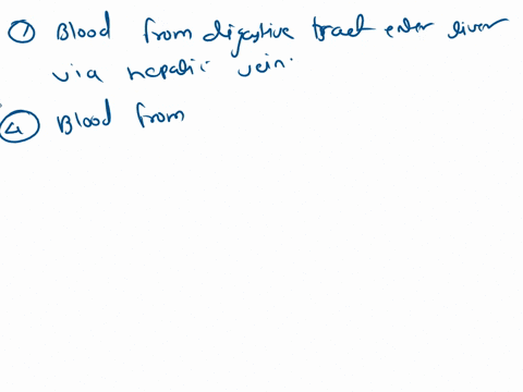 veins-leaving-the-digestive-system-are-diverted-to-the-liver-before-returning-to-the-heart-so-that-blood-flows-through-the-liver-which-of-the-following-are-not-true-regarding-the-hepatic-por-93251