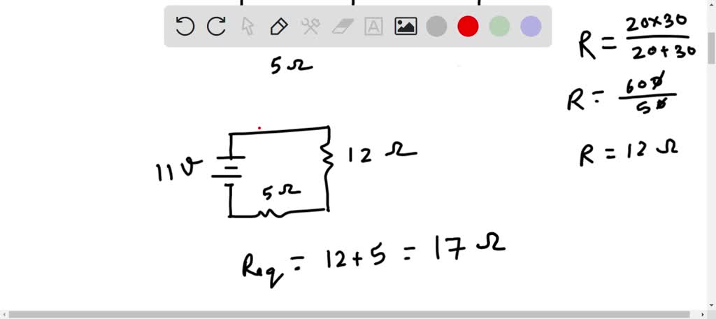 SOLVED: In the circuit below, the magnitude of the potential difference ...