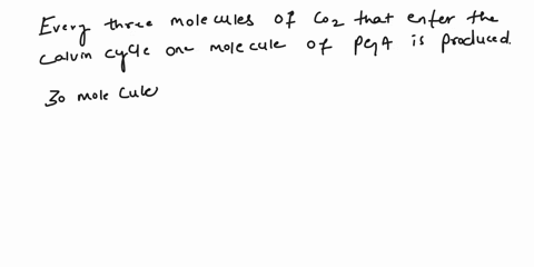if-30-molecules-of-co2-enter-the-calvin-cyclea-how-many-molecules-of-phosphoglycerate-pga-will-be-produced-b-how-many-molecules-of-glyceraldehyde-phosphate-pgal-leave-the-cycle-c-how-many-mo-33091