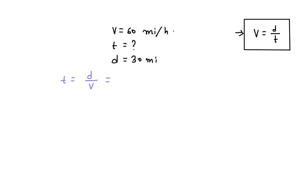 SOLVED a car travels 60 miles per hour. how much time does it